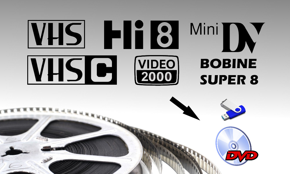 trasferimento vhs dvd o file